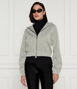 Толстовка Pinko BIRILLO Cropped Fit, серый