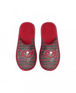 Шлепанцы для мальчиков и девочек Tampa Bay Buccaneers Scuff Wordmark FOCO