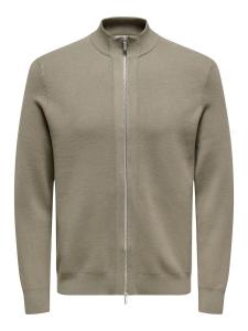 Вязаный кардиган Only & Sons COOPER, оливковый