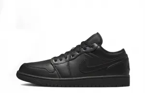 Jordan Air 1 Low top Vintage Basketball Shoes Unisex Black Brown