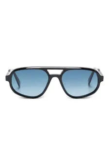 Солнцезащитные очки Safdie с двойным мостом OPHY EYEWEAR, черный