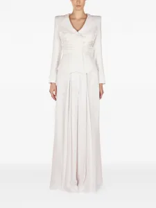 Комбинезон с декоративными пуговицами Araftu, белый