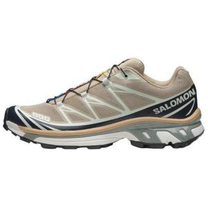 SALOMON XT 6 дышащие низкие кроссовки унисекс khaki black