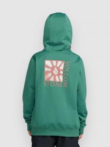 Толстовка Volcom Hydro Kids Fleece Hoodie, spruce green