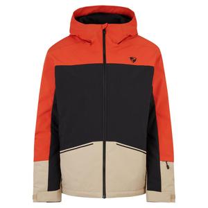 Лыжная куртка Ziener, цвет schwarz/vitaminorange