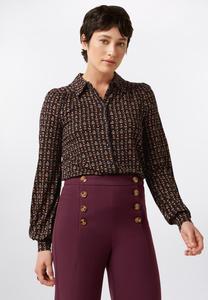 Блуза King Louie Button-down blouse, Black