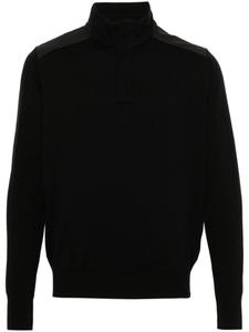 Paul & Shark свитер с воротником на молнии, черный