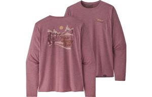 Футболка мужская быстросохнущая Patagonia, светло-фиолетовый