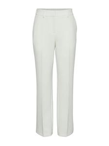 Широкие брюки со складками спереди YAS Yaslikka, белый