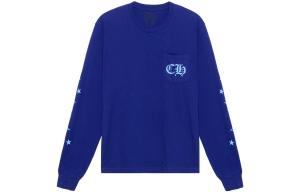 Футболка унисекс синяя Chrome Hearts, синий