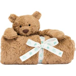 Bashful Bear Blanket JELLYCAT