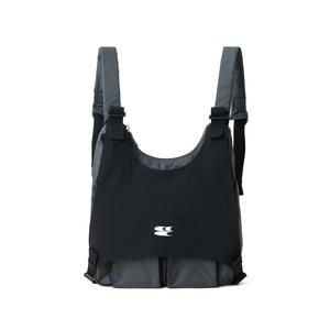 Рюкзак из ткани Обычный Унисекс Черный Серый Плачущий Центр