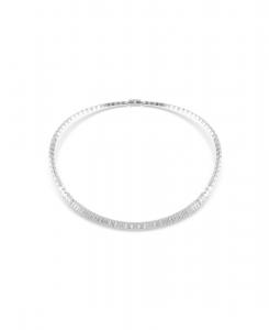 Ожерелье Matrix с родиевым покрытием Swarovski, Silver, Clear