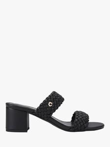 Сандалии с переплетёнными двойными ремешками Carvela, Black