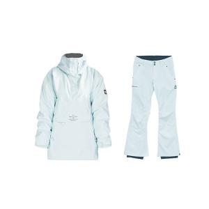 Спортивный костюм для лыж Women's Straight Fit DC Shoes, ice синий+ice синий