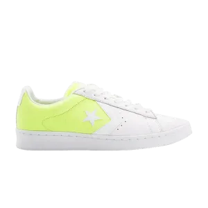 Кроссовки Converse Pro Leather Low 'White Ghost Green', белый