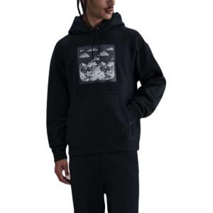 Мужская флисовая толстовка Solo Swoosh Nike, черный