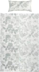 Комплект постельного белья Erwin Müller 154600 2-teilig, 135x1x200 см цвет hellgrau-weiß