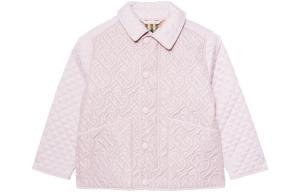 Детское пальто Burberry, цвет Pink