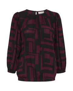 Блуза Kaffe KALorina, черный