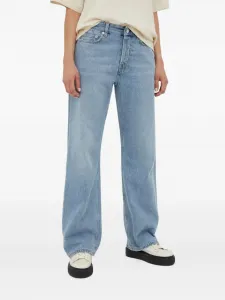 Брюки с эффектом состаренности Won Hundred, синий