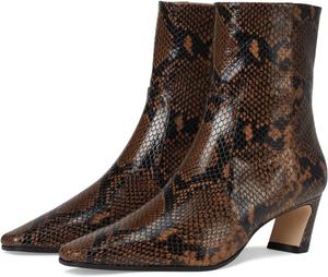 Женские ботильоны Stuart Weitzman Stassi с молнией 50, Espresso