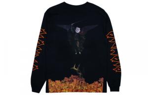 Прямая футболка с длинными рукавами Unisex RIPNDIP