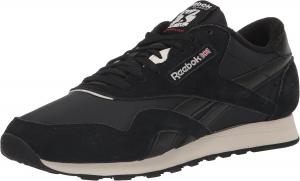 Женские кроссовки Reebok Classic Leather Nylon CB (SAGE Mist/Coal/Fierce FUC) BD1276, черный