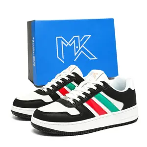 Противоскользящие износостойкие низкие кеды для скейтбординга Unisex MEIKE, белый