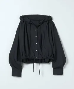 Короткая толстовка с капюшоном на завязках Jeanasis, цвет Black(09)