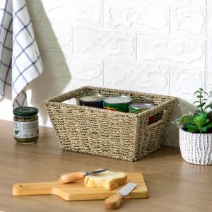 Корзина прямоугольная Homezone, коричневый