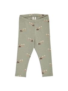 Müsli Детские леггинсы в оттенках Shadow/ Deep green/ Balsam cream
