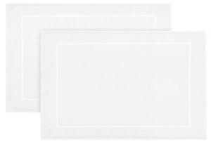 Коврик для ванной Zollner 00000360 2 шт, 50x1x70 см, белый