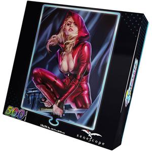Настольная игра Jasco Games Grimm Fairy Tales Foil Jigsaw Puzzle: Red Agent (Backrooms Sale)