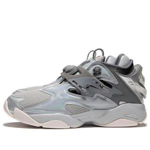 Кроссовки juun j x pump court 'cold grey metallic' Reebok, серый