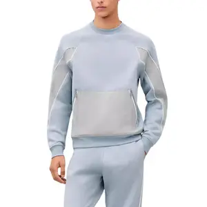 HERMES Мужская синяя толстовка