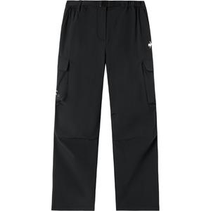 Женские повседневные брюки Loose Fit в стиле workwear Le Coq Sportif, черный