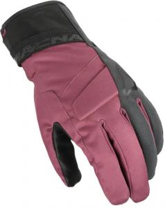 Водонепроницаемые женские мотоциклетные перчатки Macna daunta rtx nighteye, Red/Black