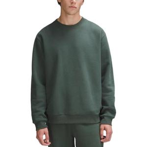 Тяжелый флисовый свитшот Lululemon, зеленый