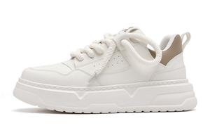 Кроссовки TRUMPPIPE Skateboarding Shoes Men Low-top, белый