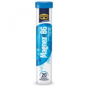 Kruger, Шипучий витамин Магний+В6, 80 г