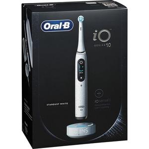 Электрическая зубная щетка Oral-B Io Series 10 с 7 режимами чистки и Iosense Stardust White, Oral B