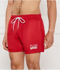 Пляжные шорты regular fit Plein Sport, красный