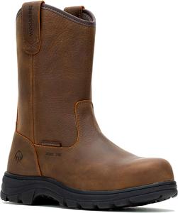 Мужские водонепроницаемые стальные ботинки Wolverine Carlsbad Wellington, Sudan Brown