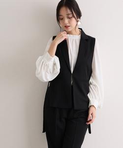 Комплект жилета с боковым поясом Pourvous, цвет Black