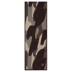 ARMANI EXCHANGE Шарф AE Cotton Knit мужской коричневый/зеленый