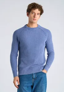 Джемпер с круглым вырезом в стиле "кислота" Lindbergh, Blue