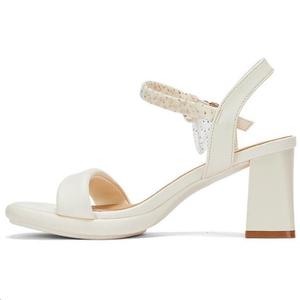 DAPHNE Женские сандалии на одной застежке экрю, цвет Ecru