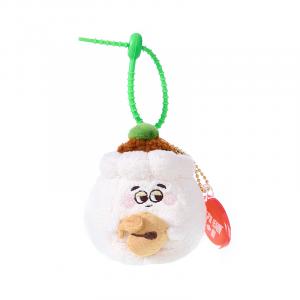 Плюшевый кулон женьшень для здоровья и хорошего самочувствия высота 13см The Green Party