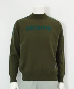 Вязаная футболка с логотипом Switch на плече из шерстяной смеси Archivio, цвет Khaki(054)